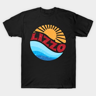 Lizzo Personalized Name Vintage Styles Camping 70s 80s 90s T-Shirt